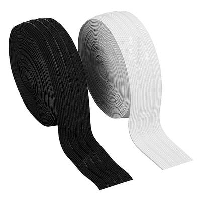 16 Yards 2 Colors Polyester Elastic Ribbon