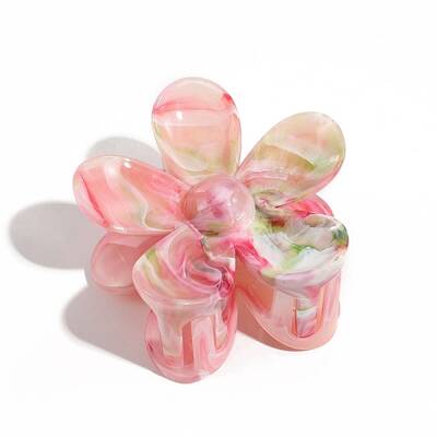 Gradient Color Plastic Claw Hair Clips