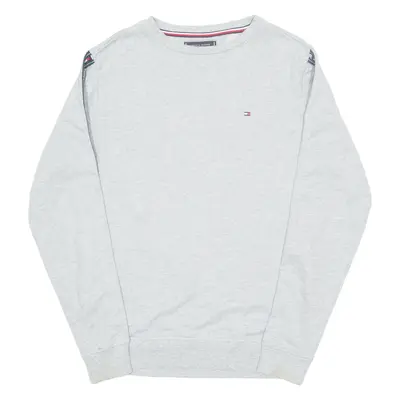 TOMMY HILFIGER Mens Sweatshirt Grey Crew Neck M