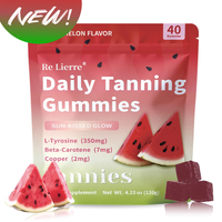 Tanning Gummies, Super Tanning Daily Gummies with Beta-Carotene & Lycopene, Natural Tanning Dietary Supplement, Tan Booster f...