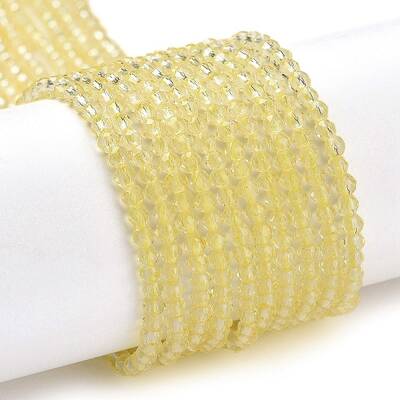 Transparent Glass Beads Strands