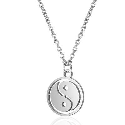 Non-Tarnish 201 Stainless Steel Pendants Necklaces