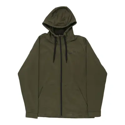 Dri-Fit Nike Track Jacket - XL Khaki Polyester