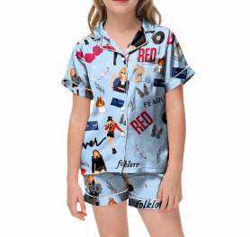 Moon Princess Sailor Guardians Wand Satin Pajama Set For Women Print Comfy Satin Sleepwear & Loungewear Pjs Printing Silky To...