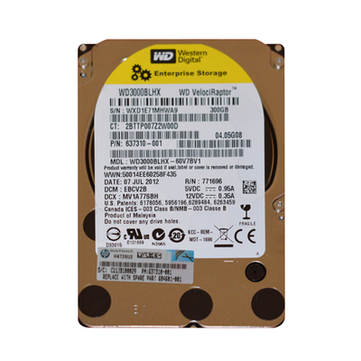 684601-001 HP 300GB 10000RPM SATA 6Gb/s 3.5-inch Hard Drive