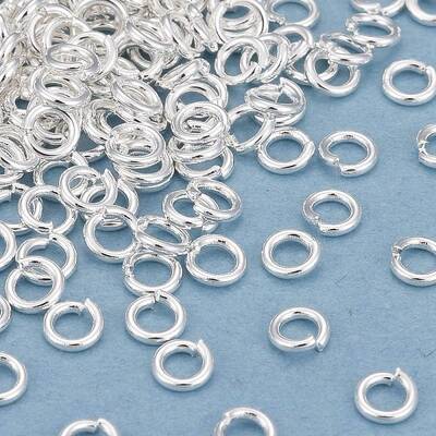 Rack Plating Brass Jump Rings