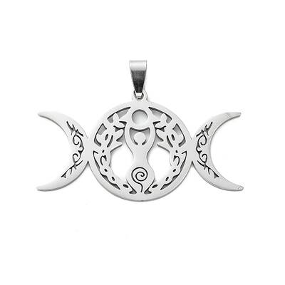 Non-Tarnish 201 Stainless Steel Big Pendants