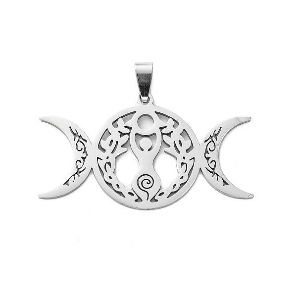 Non-Tarnish 201 Stainless Steel Big Pendants
