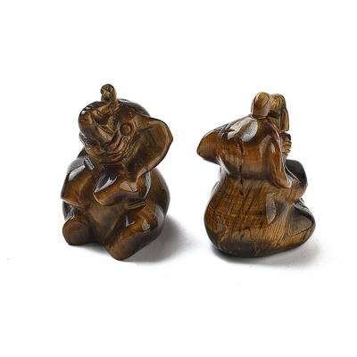 Natural Tiger Eye Carved Figurines