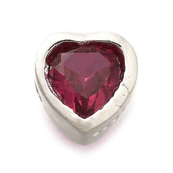 925 Sterling Silver Cubic Zirconia Beads