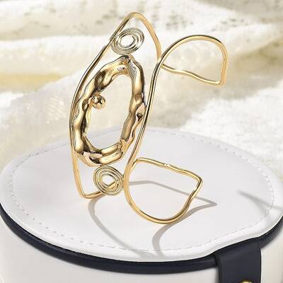 304 Stainless Steel Cuff Bangles for Women