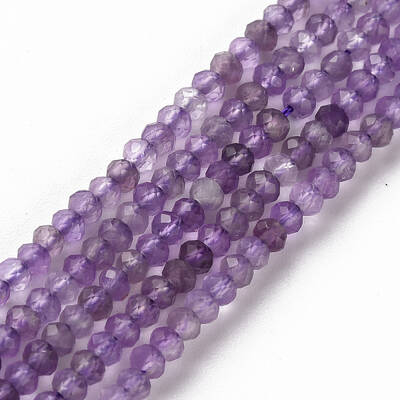 Natural Amethyst Beads Strands