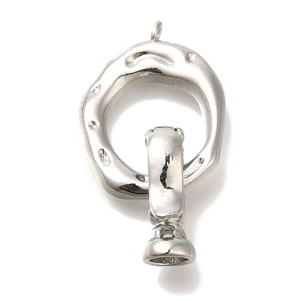 Brass Fold Over Clasps