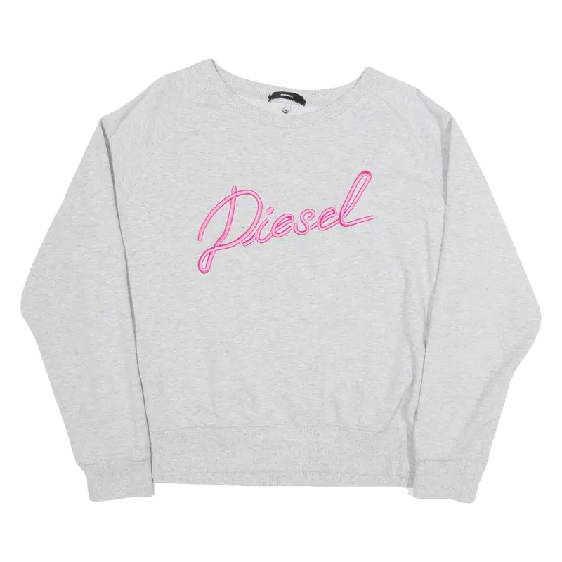 DIESEL Womens Sweatshirt Grey L