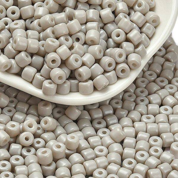 Baking Paint Pearlized Glass Seed Beads