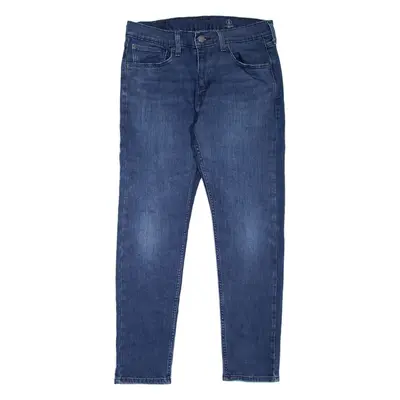 LEVI'S 512 Jeans Mens Blue Slim Tapered Stone Wash W32 L27