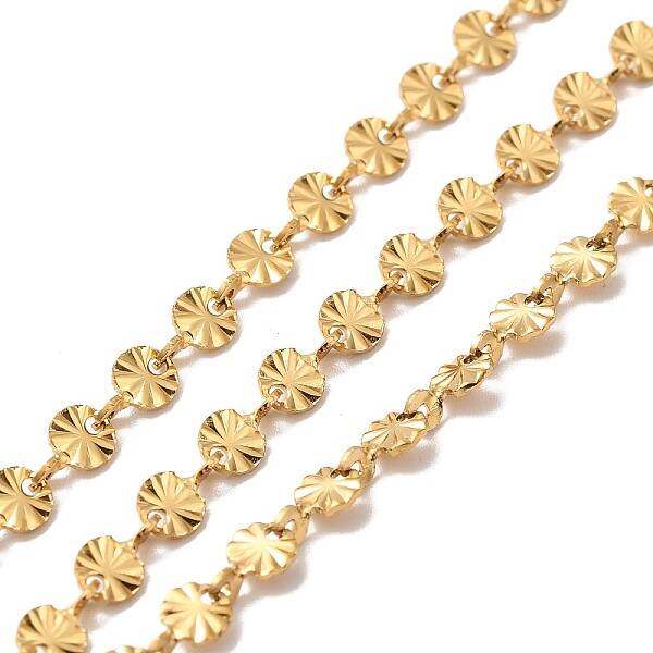 Ion Plating(IP) 304 Stainless Steel Flower Link Chains