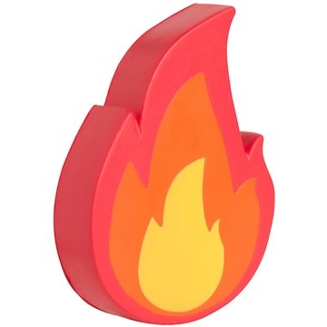 150 Promotional Fire Emoji Stress Reliever - Squeeze Toy