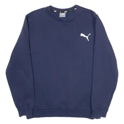 PUMA Womens Sweatshirt Blue M