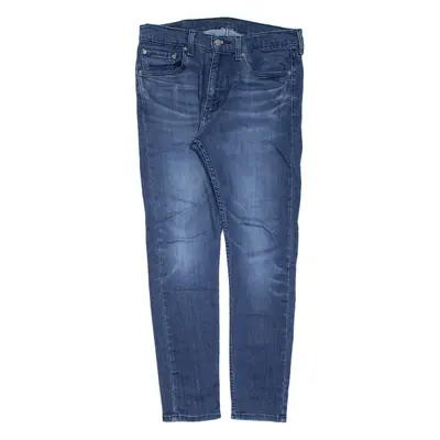 LEVI'S 519 Jeans High Ball Mens Blue Slim Skinny Stone Wash W34 L29