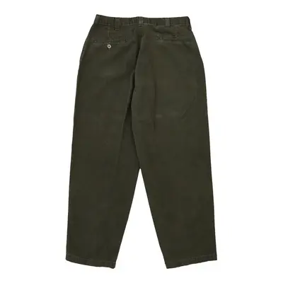 Wrangler Trousers - 32W 30L Khaki Cotton