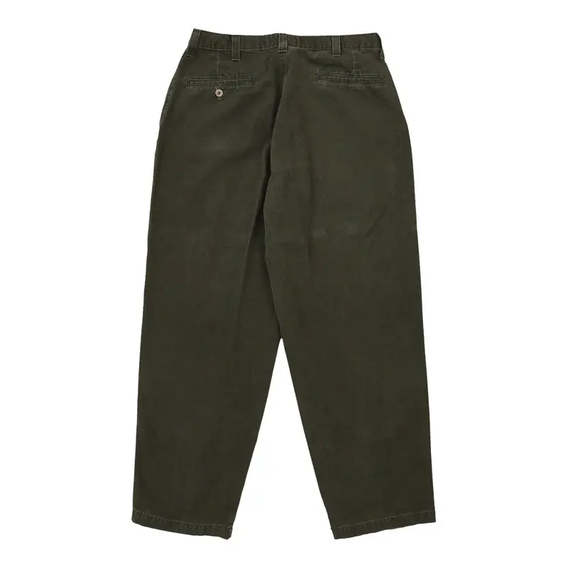 Wrangler Trousers - 32W 30L Khaki Cotton