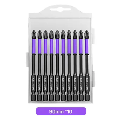 Impact Drill Bit Set, High Torque Hardness Drill Bit Set, Non-slip Impact Batch Head Bit Set, Strong Magnetic Cross Screwdriv...