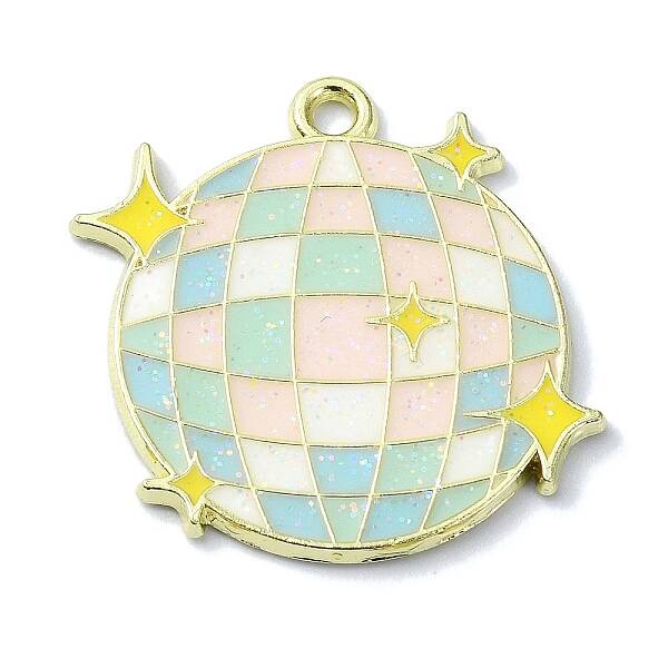Alloy Enamel Pendants