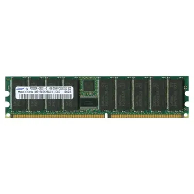 M312L5128AU1-CCC Samsung 4GB DDR-400MHz RDIMM 1Rx4 CL3 Memory