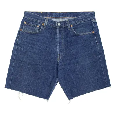 LEVI'S 501 Mens Jorts Shorts Blue Relaxed M W33