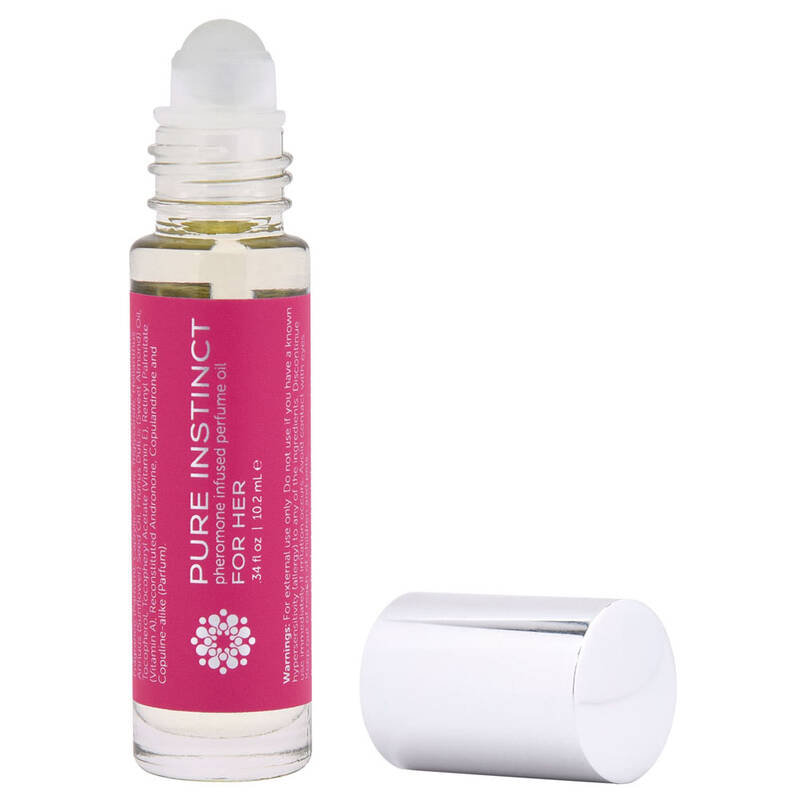 Pure Instinct Pheromone Perfume Oil for Her - Roll on 10.2 ml - 0.34 Fl. Oz
