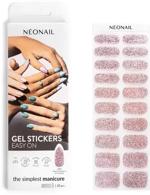 NEONAIL Easy On Gel Nail Stickers Color M07 20pcs