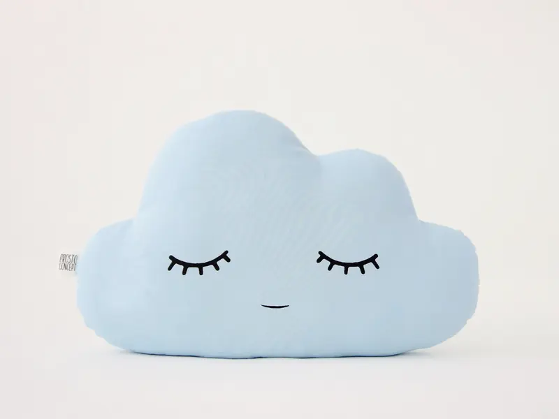 Light Blue Cloud Pillow