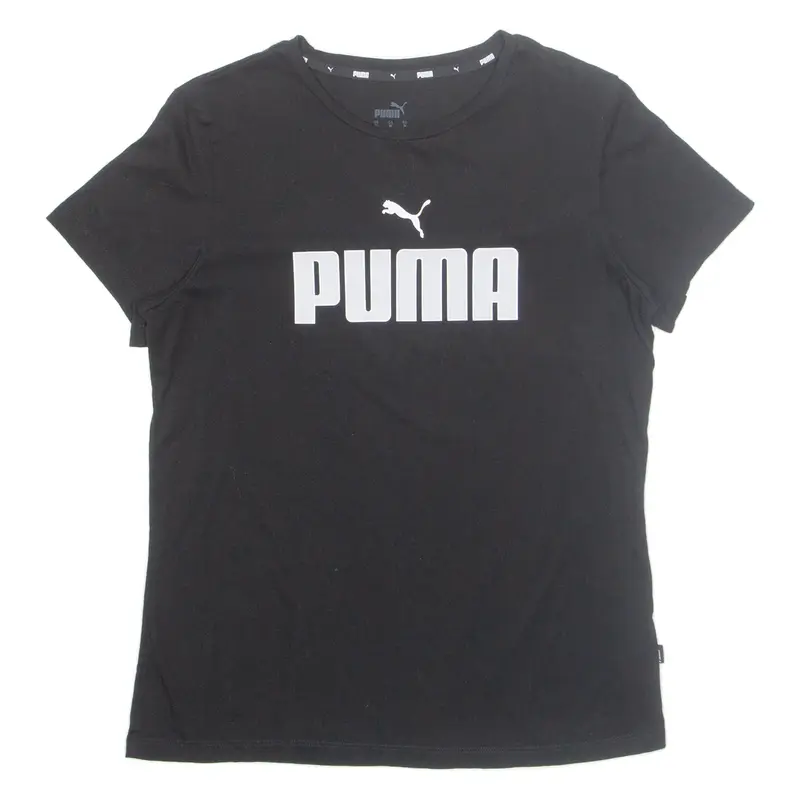 PUMA Womens T-Shirt Black M