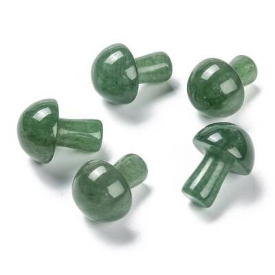 Natural Green Aventurine Mushroom Gua Sha Stone
