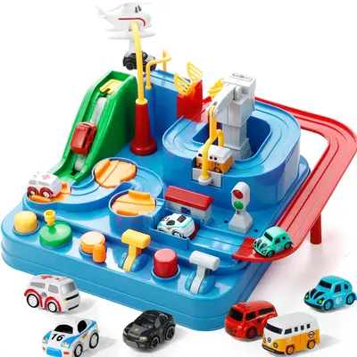 Race Track Car Vehicles Toys for Kids Great Birthday Xmas Gifts