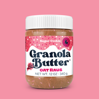 Limited Edition Sugar Cookie Granola Butter Spread with Natural Sprinkles, Gluten-Free & Made with Olive Oil
