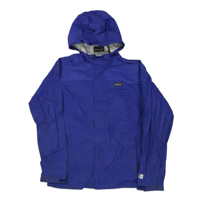 Age 10-12 Patagonia Jacket - Medium Blue Polyester