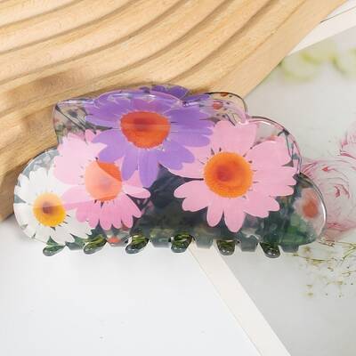 PVC Claw Hair Clips