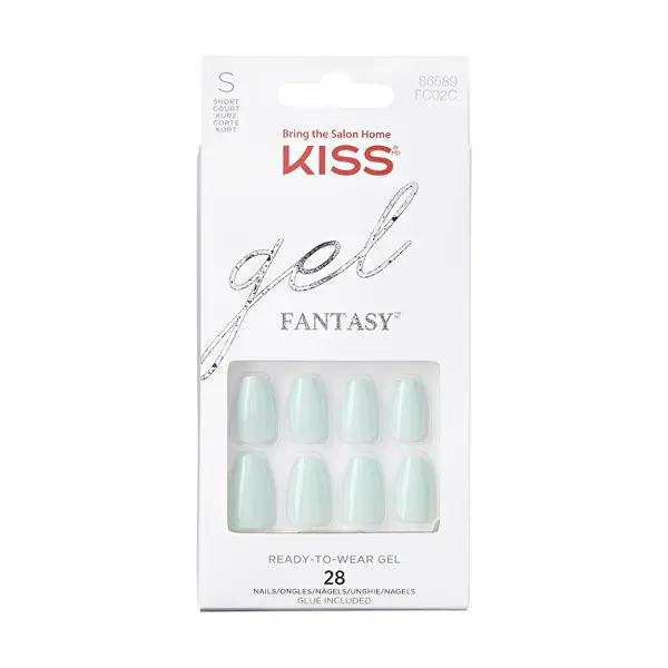 Kiss Gel Nail Gel Fantasy Nails Cosmopolitan 28 pcs