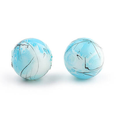 Drawbench & Baking Painted Glass Beads Strands
