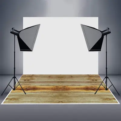 Old Yellow Texture Classic Wood Rubber Floor Mat - Aperturee
