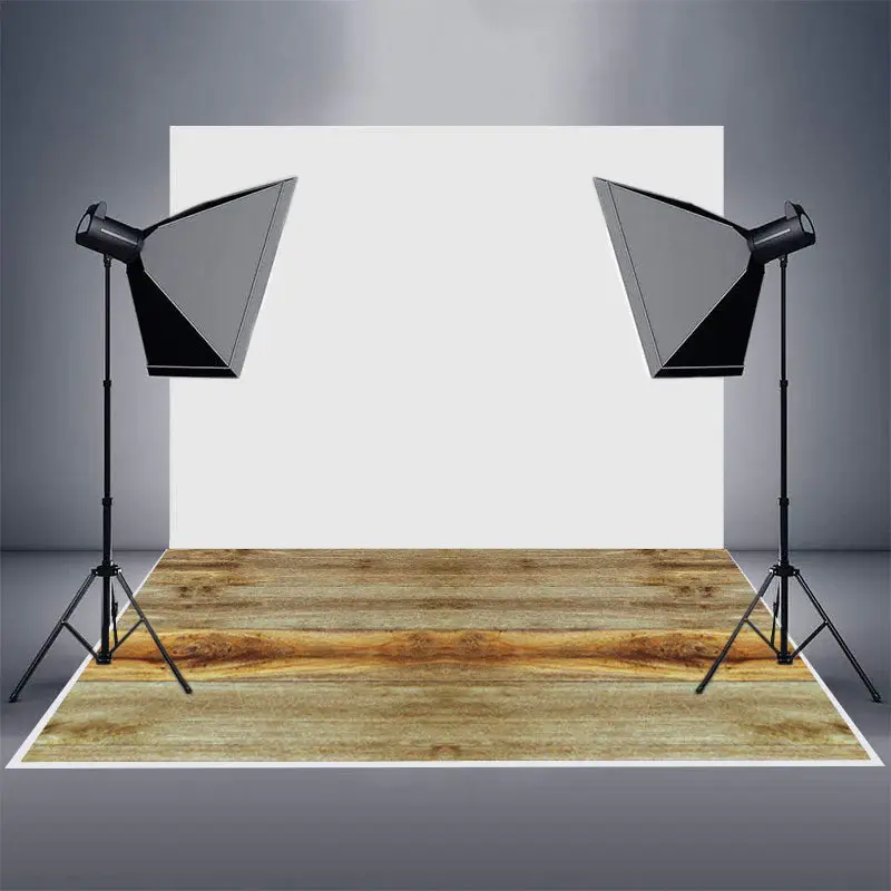 Old Yellow Texture Classic Wood Rubber Floor Mat - Aperturee