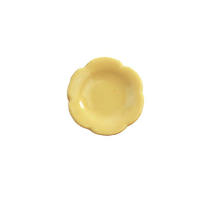 Miniature Resin Flower Saucer Ornaments