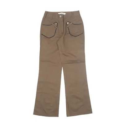 UO COMOP Trousers Brown Regular Bootcut Womens W26 L30