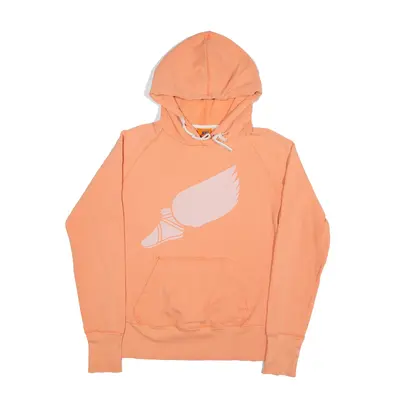NIKE Track & Field Hoodie Pink Pullover Mens M