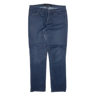 CALVIN KLEIN Jeans Blue Denim Regular Straight Womens W31 L29
