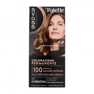 Syoss Permanent Cool Color 6_8 Dark Blonde Chocolate