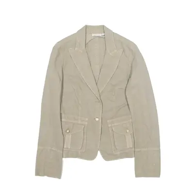 PINK0 Blazer Jacket Brown 90s Womens UK 12