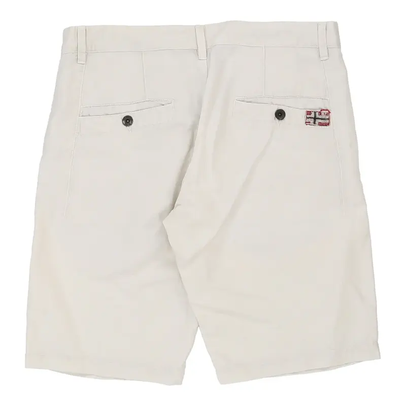 Napapijri Shorts - 36W 11L White Cotton